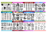 MEGA SVG BUNDLE Vol 1, 1000+ Designs