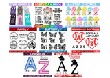 MEGA SVG BUNDLE Vol 1, 1000+ Designs