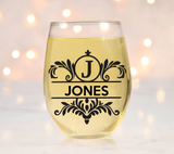 Split Fancy Monogram Alphabet SVG Bundle