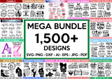 MEGA SVG BUNDLE, 1500+ Designs, Heather Roberts Art Bundle, Huge Svg Bundle, Cut Files Cricut, Silhouette
