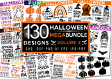 MEGA HALLOWEEN BUNDLE - VOLUME 2 - 130+ Designs