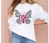 Jesus Christian Butterfly SVG