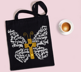 Jesus Christian Butterfly SVG