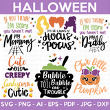 ULTIMATE HALLOWEEN BUNDLE - 250+ Designs