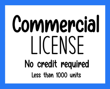 Commercial License for ALL Designs