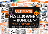 ULTIMATE HALLOWEEN BUNDLE - 250+ Designs
