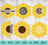Sunflower SVG Bundle