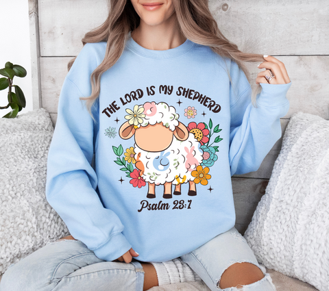 The Lord Is My Shepherd Sublimation PNG