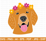 Golden Retriever SVG