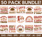 Retro Thanksgiving SVG Bundle