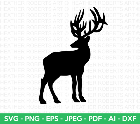 Deer Silhouette SVG