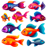 Fish Clipart Set