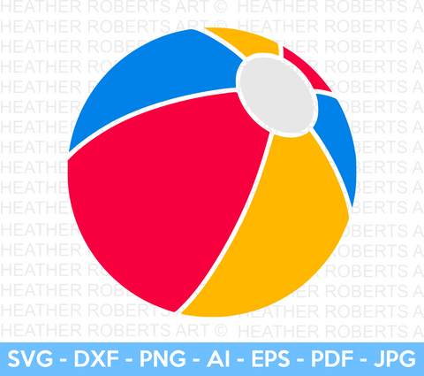 Beach Ball SVG