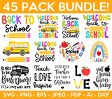 Back to School SVG Bundle