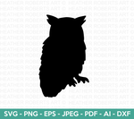Owl Silhouette Svg