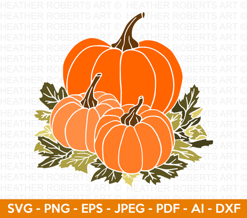 Pumpkins svg