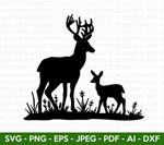 Deer Silhouette SVG