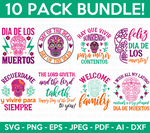 Dia De Los Muertos Svg Bundle