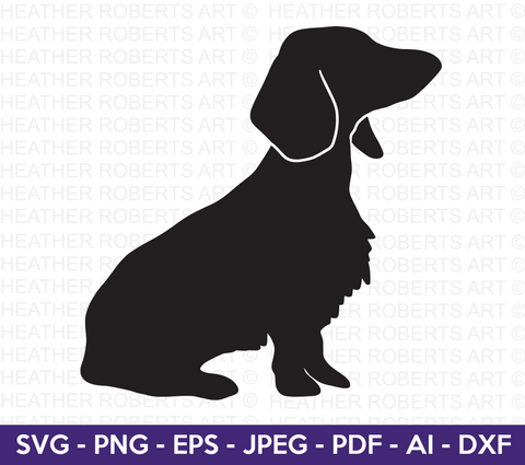 Dachshund Dog SVG