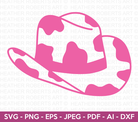 Cowgirl Hat SVG