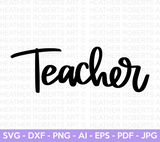 Teacher SVG