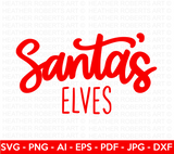 Santa's Elves SVG