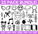 Doodle SVG Bundle