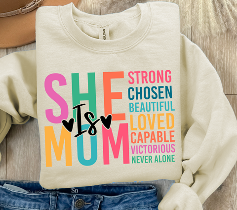 She is Mom SVG