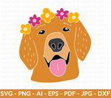 Golden Retriever SVG