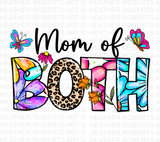 Mom of Both Sublimation PNG