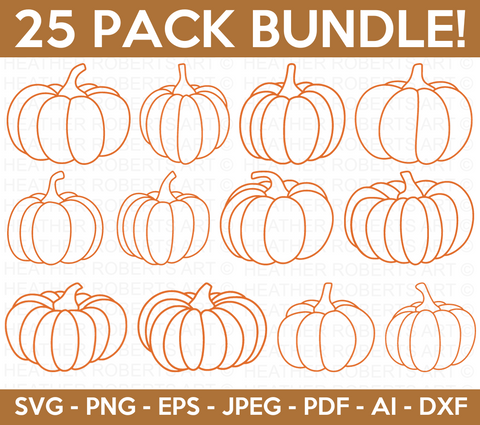 Pumpkin SVG Bundle