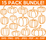 Pumpkin SVG Bundle