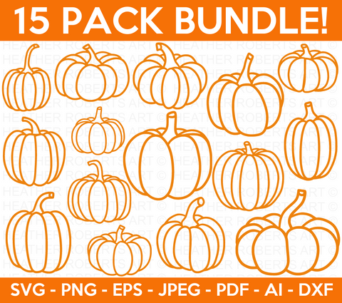 Pumpkin SVG Bundle