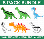 Dinosaur SVG Bundle