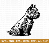 West Highland Terrier SVG