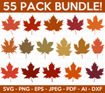 Fall Leaves SVG Bundle