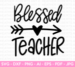 Blessed Teacher SVG