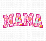 Floral Mama Sublimation PNG