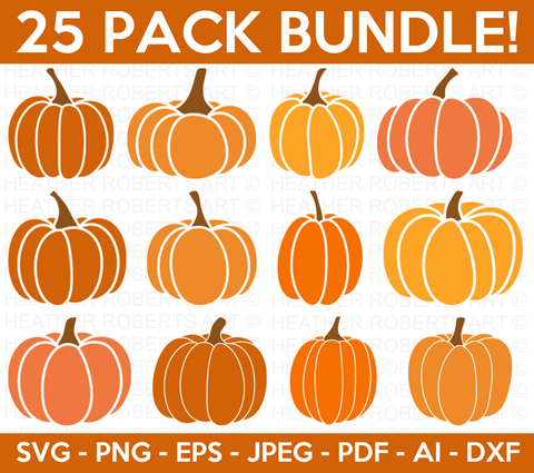 Pumpkin SVG Bundle