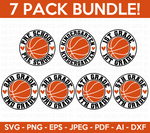 Basketball Back to School SVG Bundle