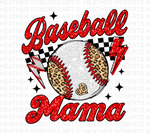 Baseball Mama Sublimation PNG