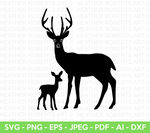 Deer Silhouette SVG