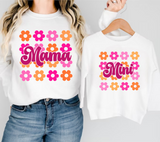 Floral Mama and Mini Matching SVG