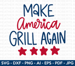 Make America Grill Again SVG