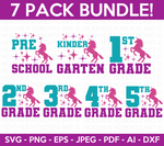 Back to School Unicorn SVG Bundle