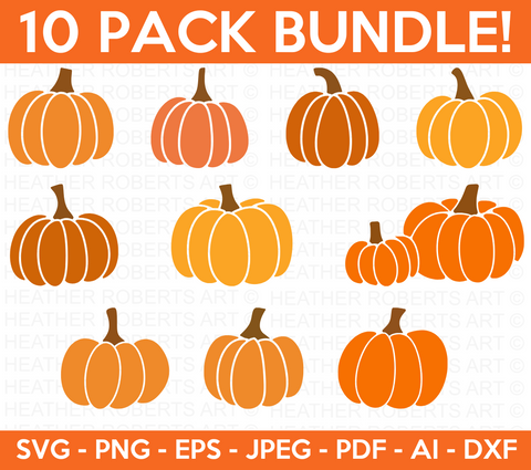 Pumpkin SVG Bundle