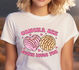 Concha See Jesus Loves You PNG