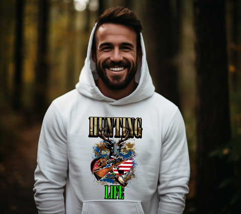 Hunting Life Sublimation PNG