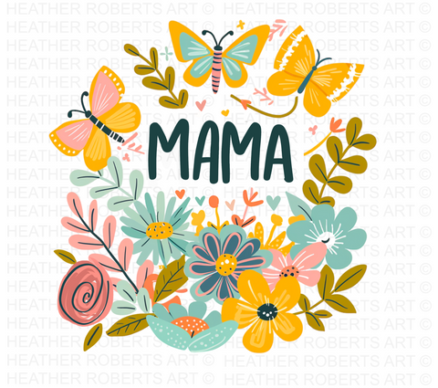 Mama Sublimation PNG