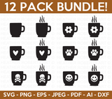 Coffee Mug Svg Bundle